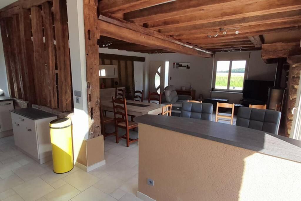 Maison En Colombage Renovee La Fontenelle  Exterior foto